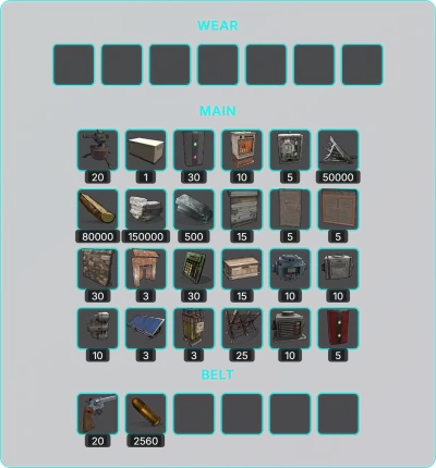 Astroworld Rust Store : Ultimate Builders Pack