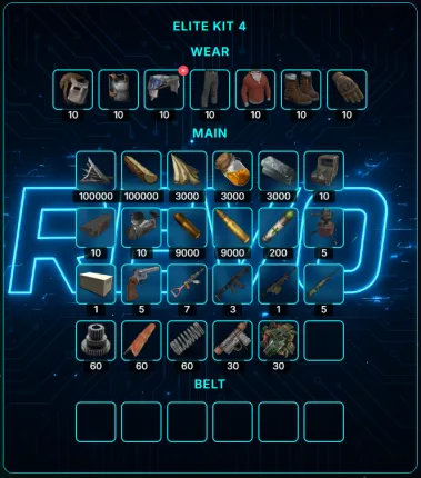Revo 3x Store : Elite Kit 4